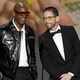 Chappelle and Brennan onstage at the 2018 Emmys